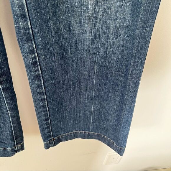 Talbots Stretch Medium Wash Trouser Fit Leg Denim Jeans - Picture 5 of 13